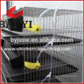 BAIYI Fábrica Hot Sale Wire Mesh Quail Cells Com Waterer Automatic